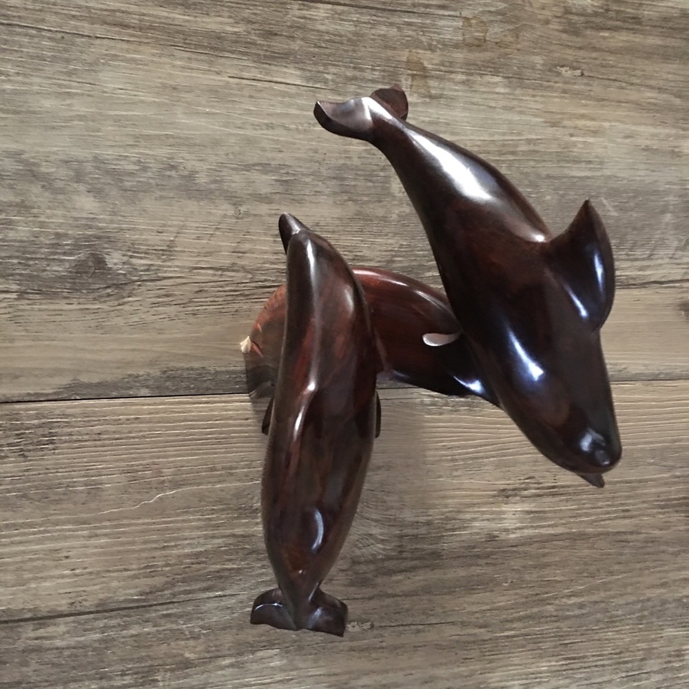 Ironwood Dolphins - Handcarved